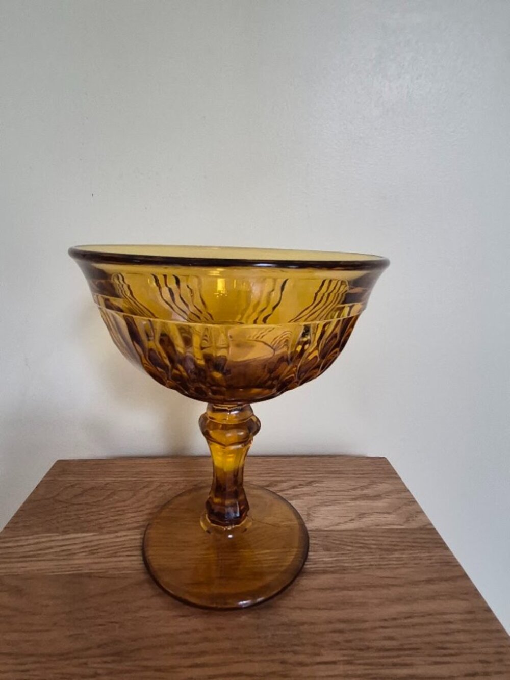 Indiana Glass Amber Compote